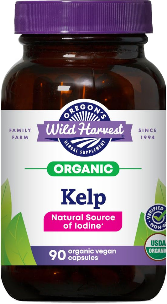 Oregon's Wild Harvest frasco visible y claro con beneficios de calidad