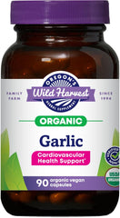 Oregon's Wild Harvest frasco delantero mostrando etiqueta clara y beneficios