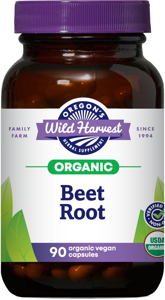 Oregon's Wild Harvest frasco frontal que muestra la marca y facilidad de uso
