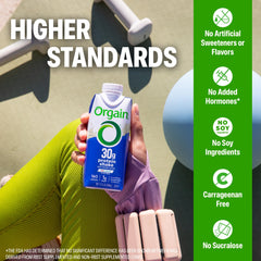 Orgain pack de 12 unidades ideal para almacenamiento y conveniencia