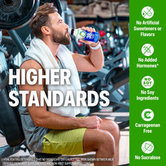 Orgain etiqueta con información nutricional clara y aporte de 38 g proteína