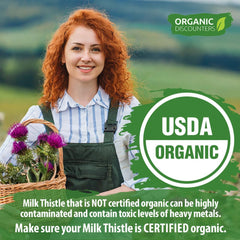 Organic Discounters cápsulas en mano mostrando tamaño y fácil ingestión para uso diario