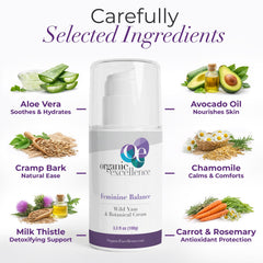 Organic Excellence etiqueta con lista de ingredientes limpia y confiable