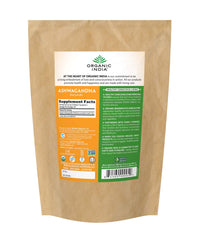 ORGANIC INDIA textura de polvo fino que facilita mezcla y absorción