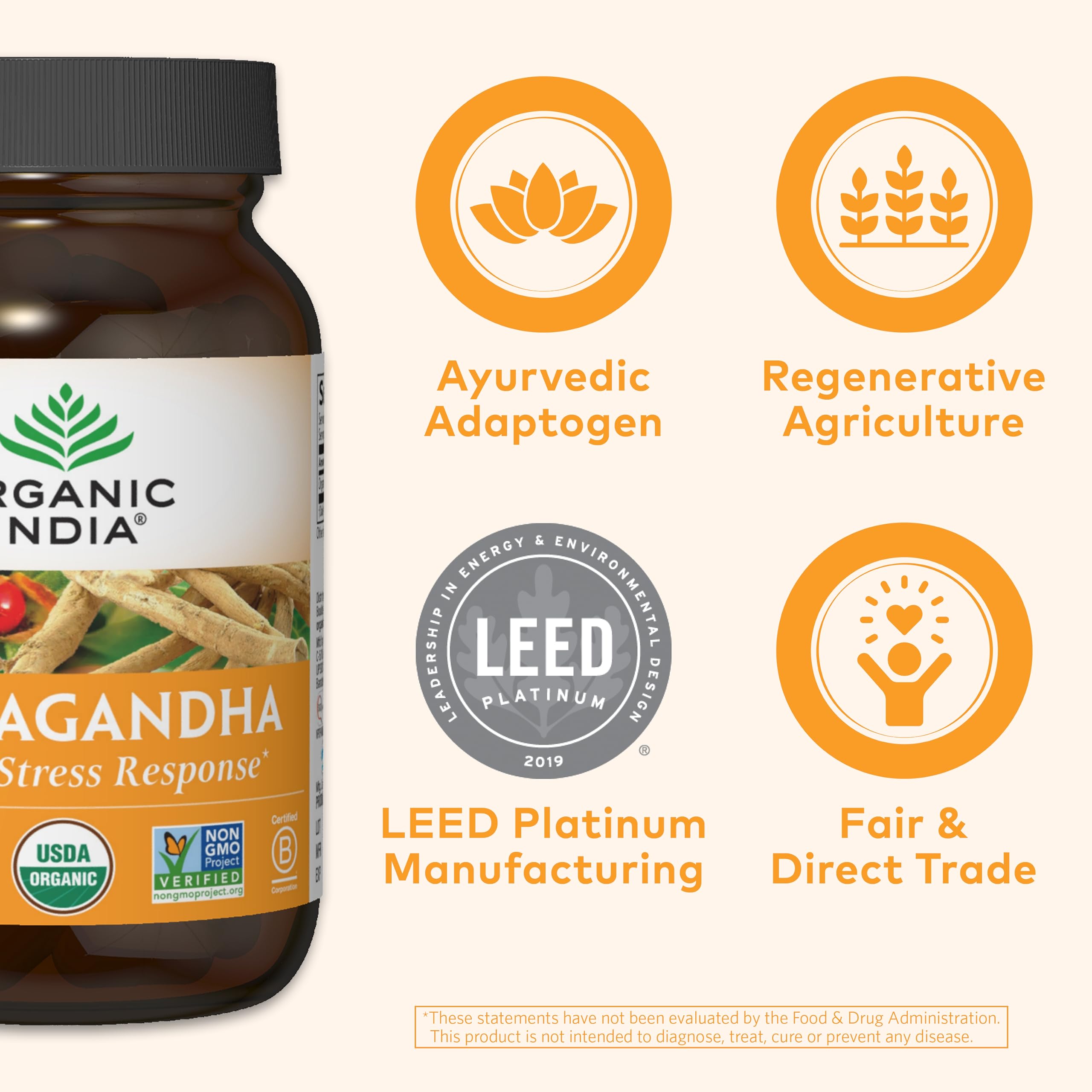 ORGANIC INDIA producto en cocina apoyando rutina diaria saludable