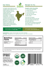 Organic Spice Resource polvo amla mezclado en batido cremoso para uso diario
