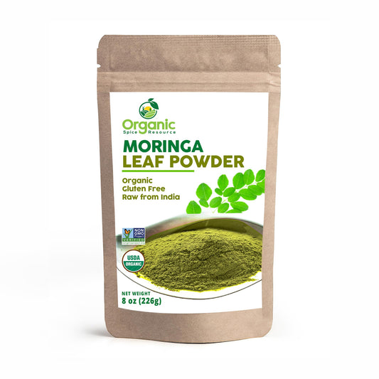 Organic Spice Resource paquete frontal resellable muestra frescura