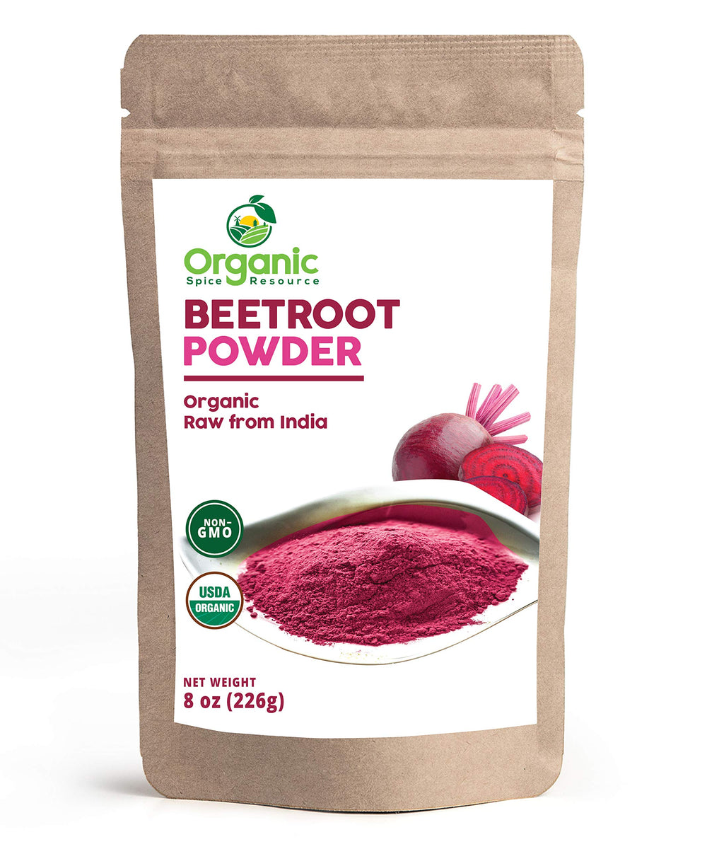 Organic Spice Resource frente del paquete 8 oz con diseño kraft y etiqueta orgánica