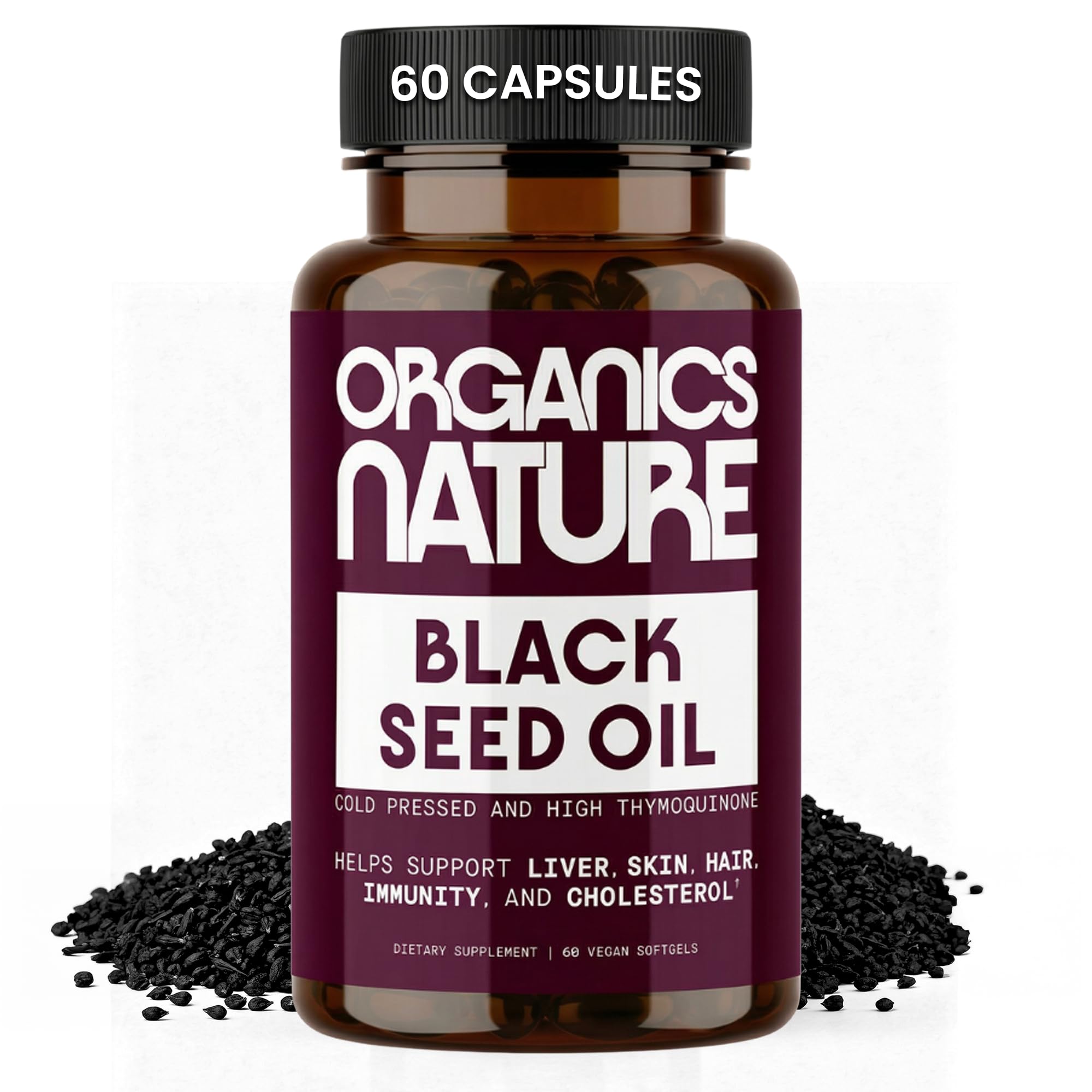 ORGANICS NATURE frente del empaque mostrando diseño y ventajas