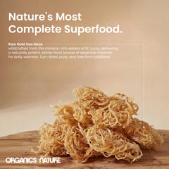 Comparación de tamaño del paquete ORGANICS NATURE 4oz para referencia