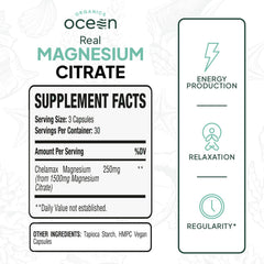 Organics Ocean cápsulas en primer plano textura clara y absorción rápida