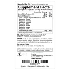 Organixx Magnesium 7 en escena de vida activa para recuperación muscular