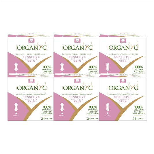 Organyc empaque frontal mostrando cantidad y diseño, comodidad inmediata