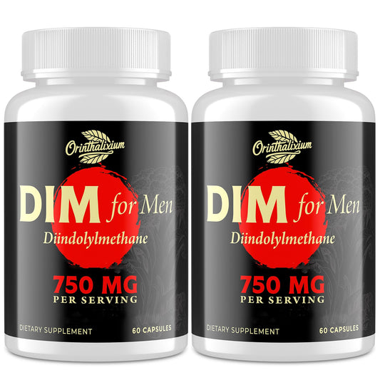 Orinthalixium frasco frontal mostrando etiqueta clara y beneficio para hombres