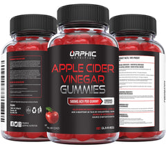 ORPHIC NUTRITION frasco en mesa junto a frutas para contexto de uso cotidiano