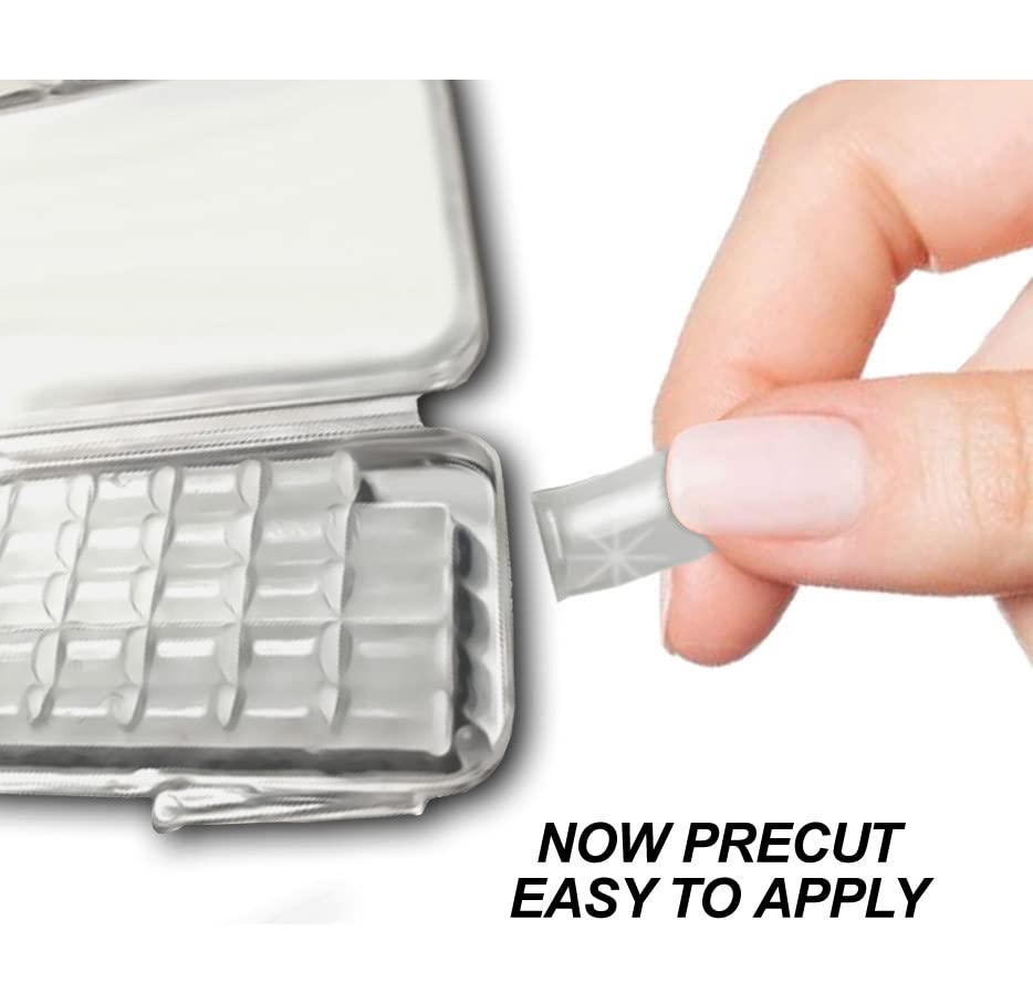 Orthomechanic Orthowax primer plano de la tira para ver la textura suave y moldeable