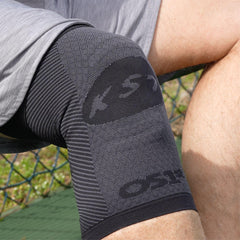 Etiqueta OrthoSleeve con guía de tallas y consejos para medición fácil