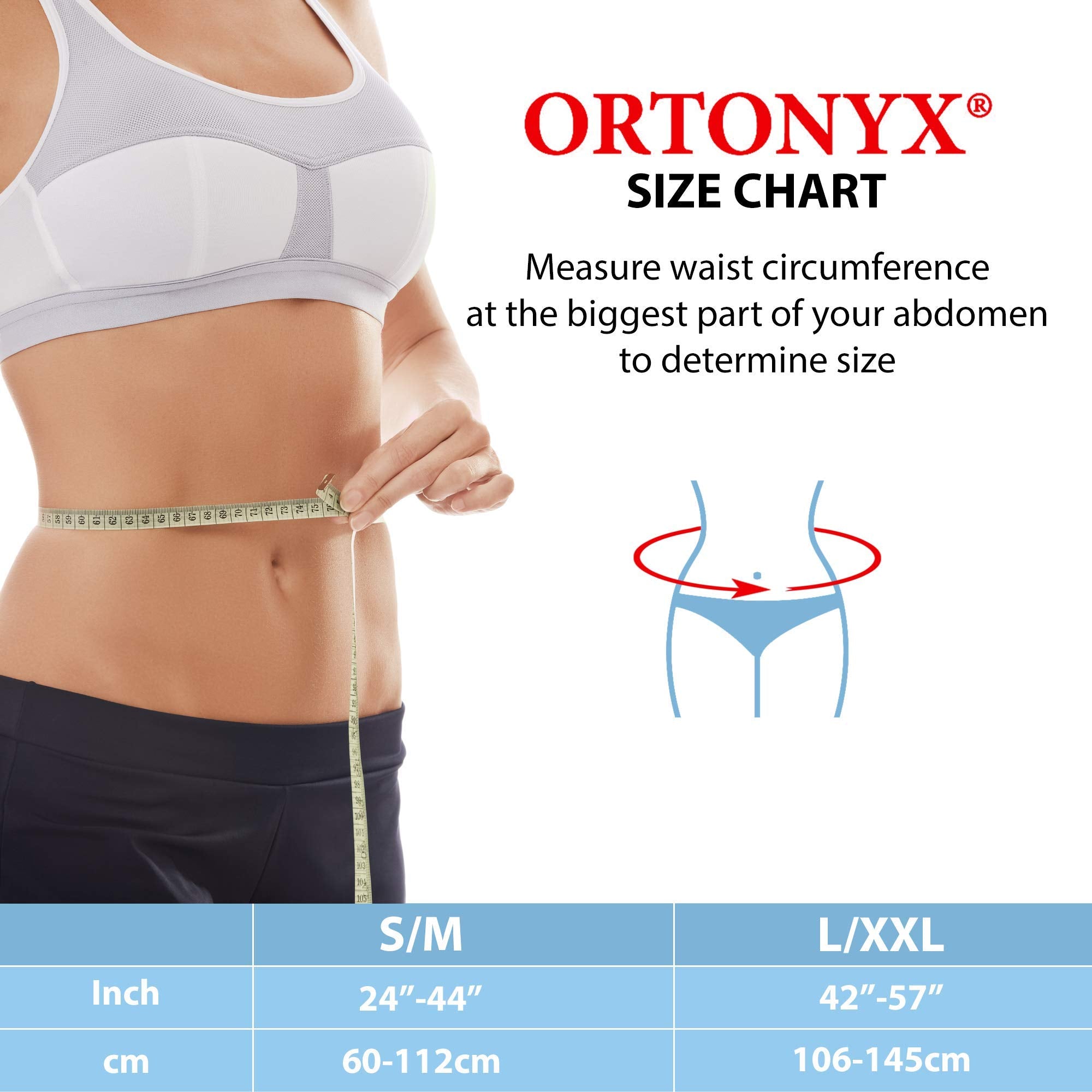 ORTONYX vista posterior con cierres que permite ajuste personalizado