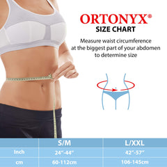ORTONYX vista posterior con cierres que permite ajuste personalizado