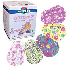 Ortopad parche colocado en niña facilita cumplimiento del tratamiento