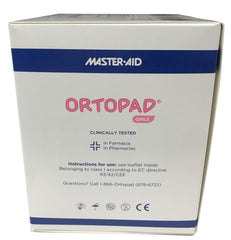 Embalaje Ortopad con los cinco diseños, atractivo para niñas y familias