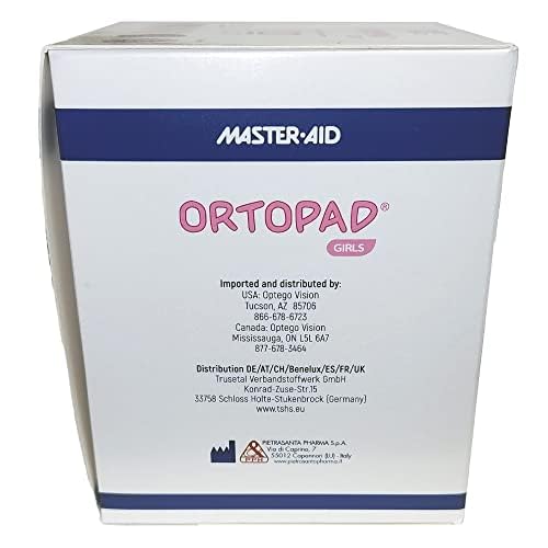 Parches Ortopad envueltos individualmente para higiene y portabilidad