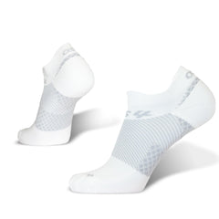 OS1st empaque frontal mostrando calcetines no show y beneficios de soporte