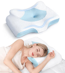 Osteo empaque frontal mostrando la almohada y beneficios de soporte