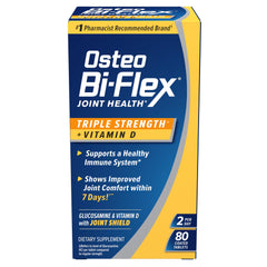Osteo Bi-Flex empaque frontal mostrando marca y beneficio articular