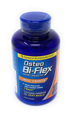 Osteo Bi-Flex envase frontal que muestra 200 tabletas y beneficios de movilidad