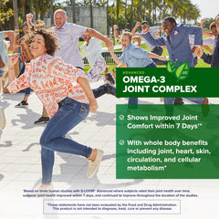 Osteo Bi-Flex gota de aceite de algas representando omega-3 vegetal concentrado