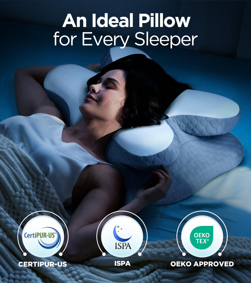 Osteo comparación de tamaño junto a una cama que muestra escala real