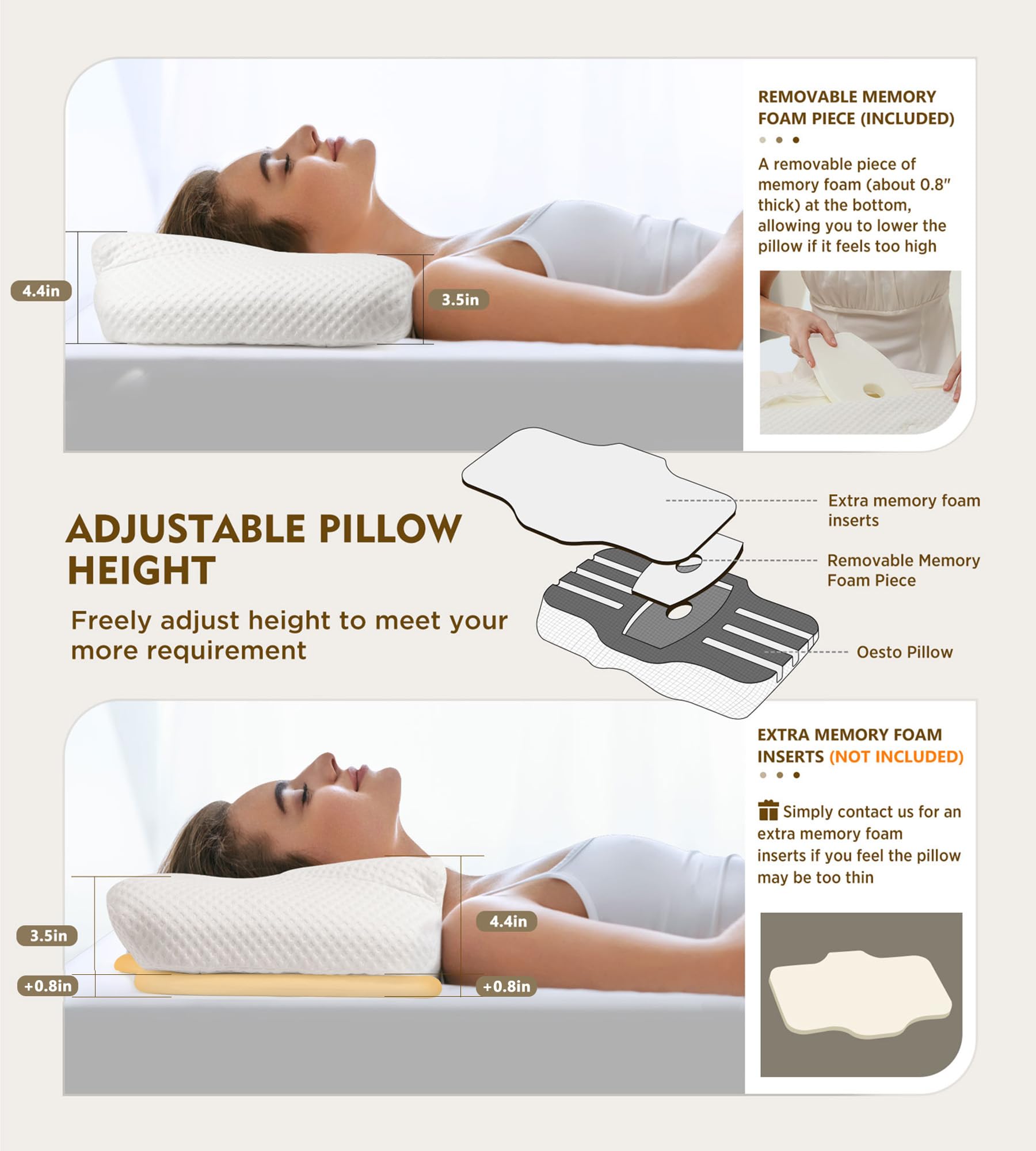 Osteo funda 12D transpirable en mano para ventilación y frescura