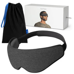 Ostrichpillow mascarilla frontal mostrando corte y oscuridad total