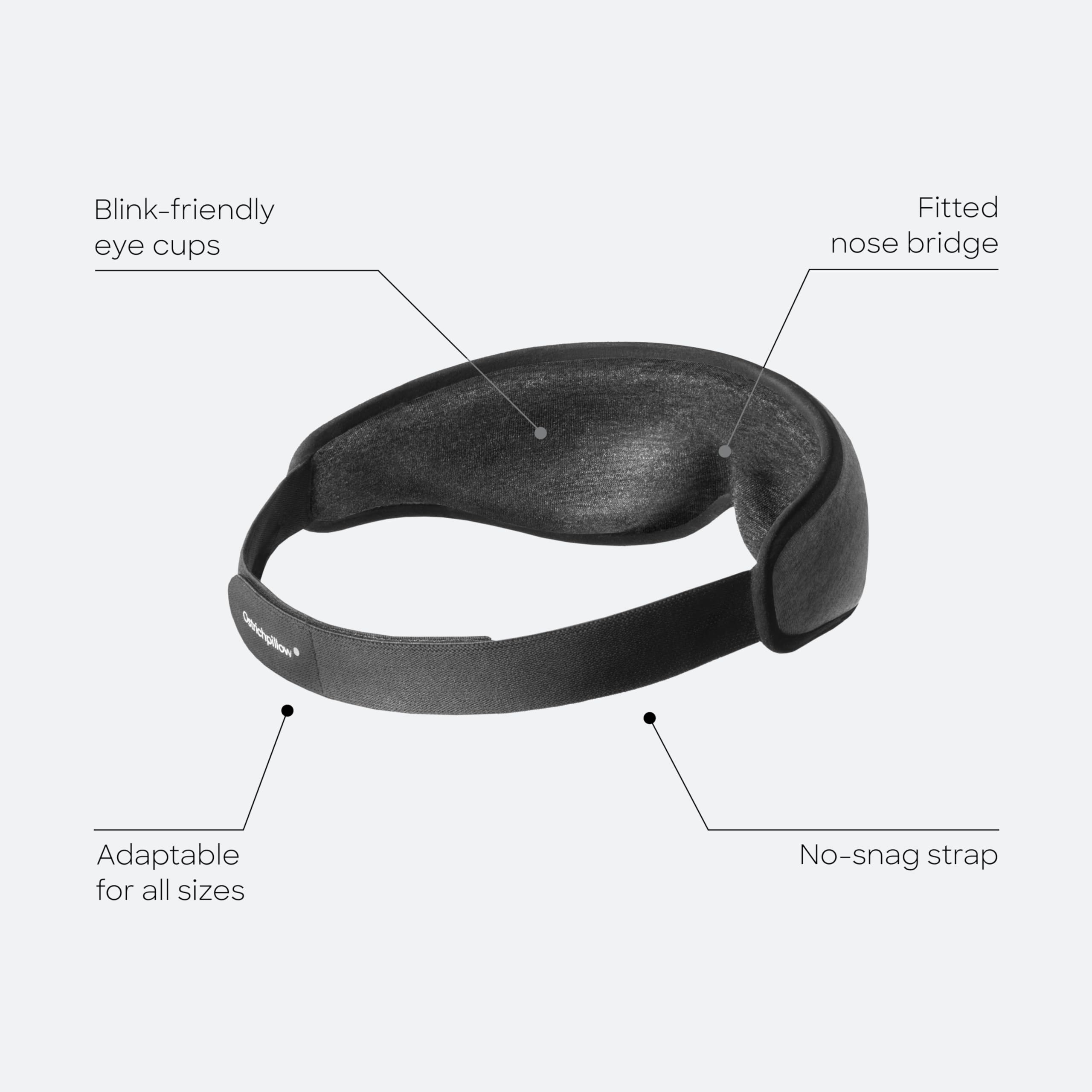 Ostrichpillow primer plano de tejido suave y transpirable para confort