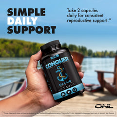 Osyris Nutrition Lab etiqueta del envase ONL Conquer mostrando información de calidad