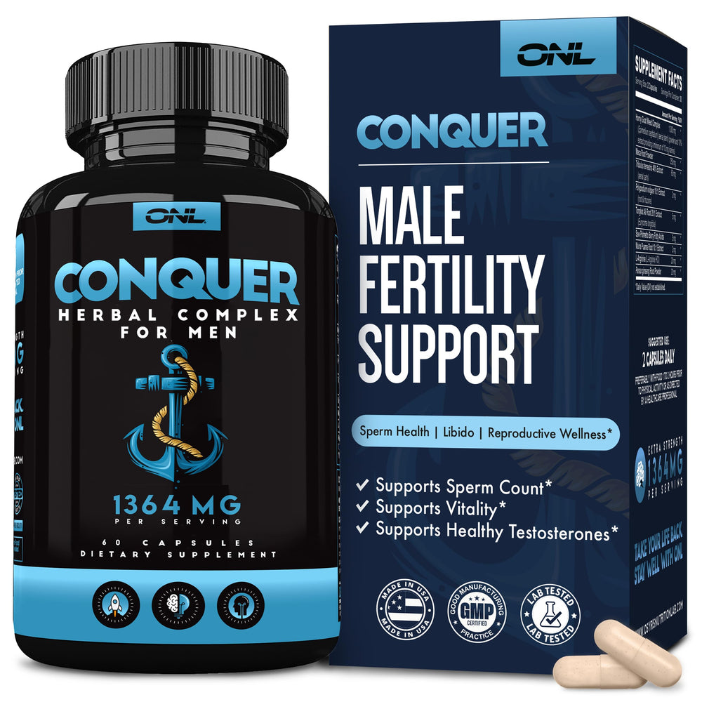 Osyris Nutrition Lab ONL Conquer vista frontal con envase claro y beneficios visibles