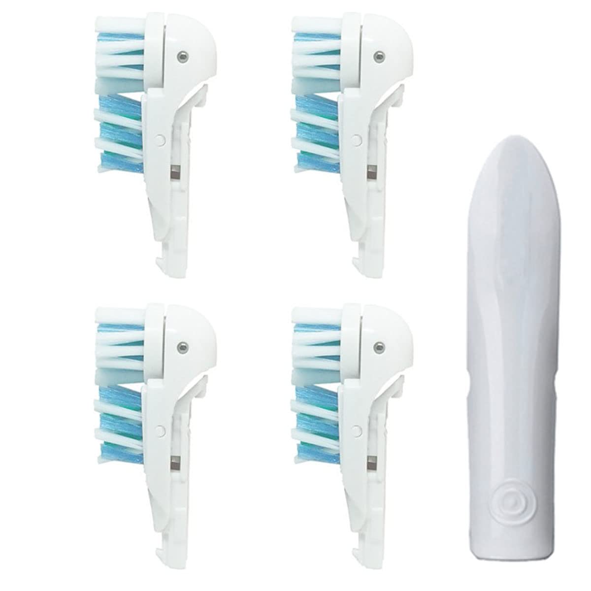 Othanary cabezal frontal mostrando forma y compatibilidad Oral-B, limpieza eficaz