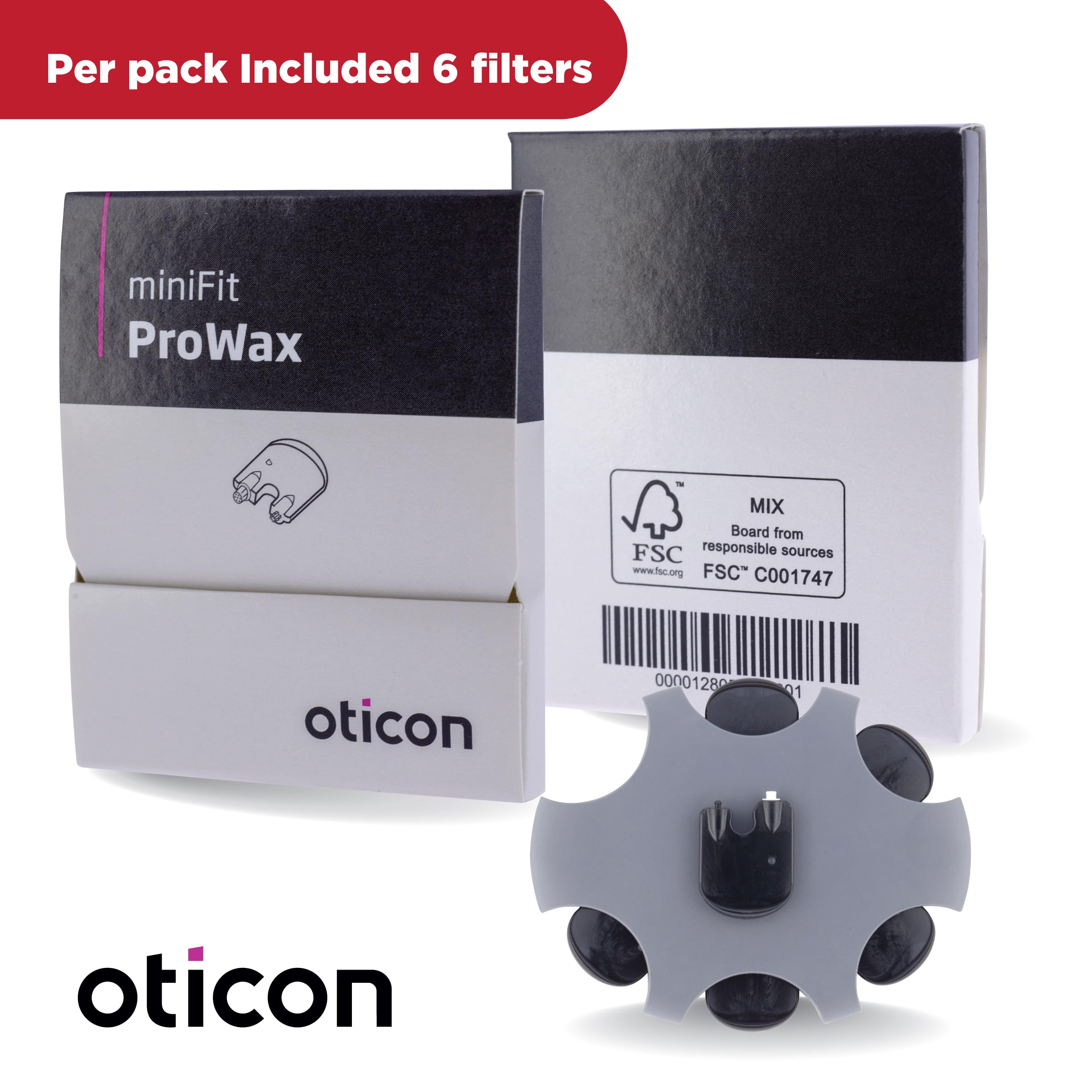 Otto Tech Oticon Minifit ProWax instalación en audífono para restaurar claridad del sonido