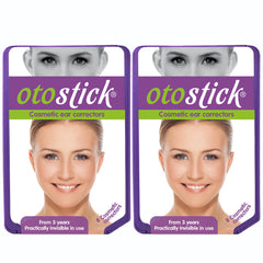 Otostick vista frontal del empaque mostrando el diseño y la marca, aporta confianza
