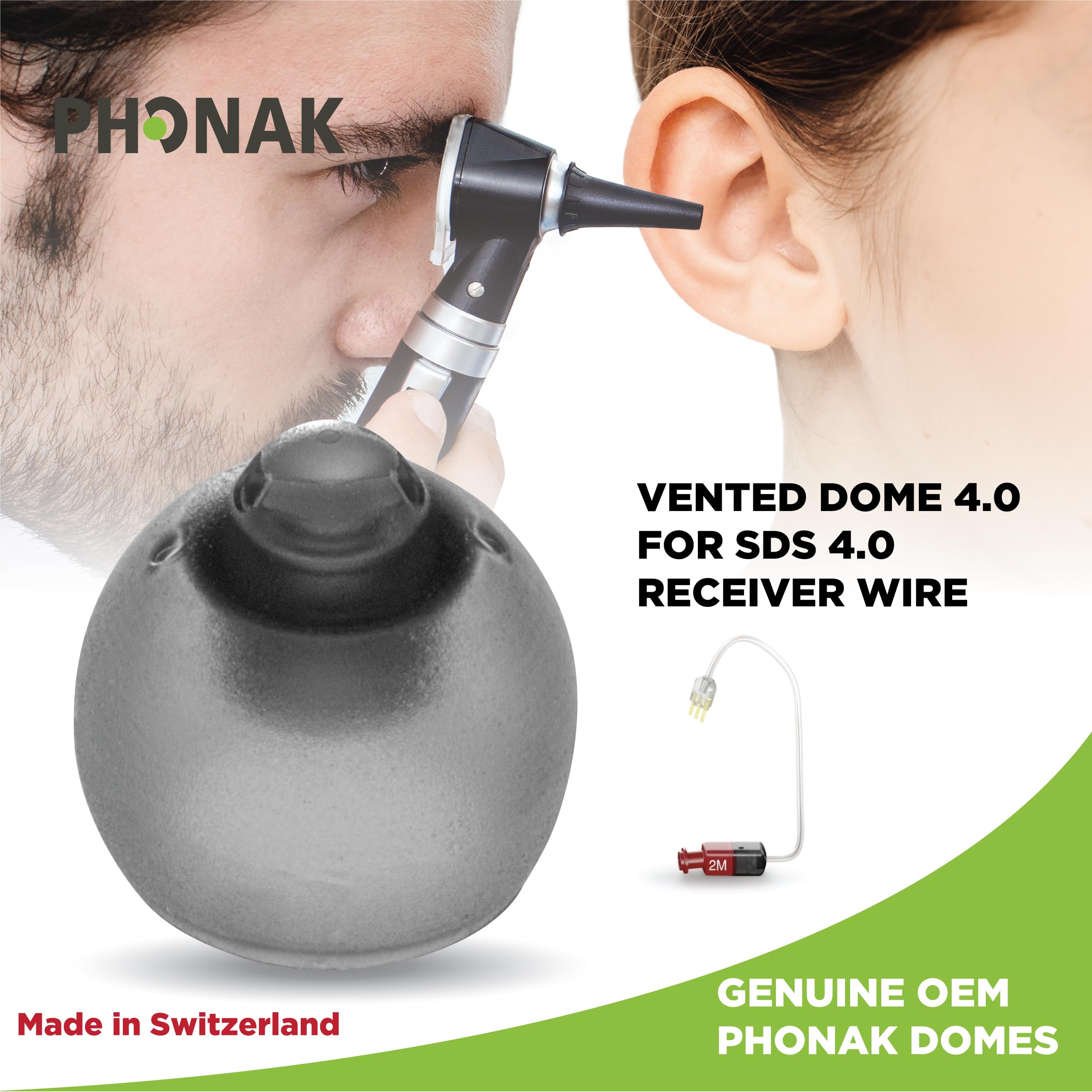 Otto Tech dome Phonak paquete de 10 domes para repuestos rápidos
