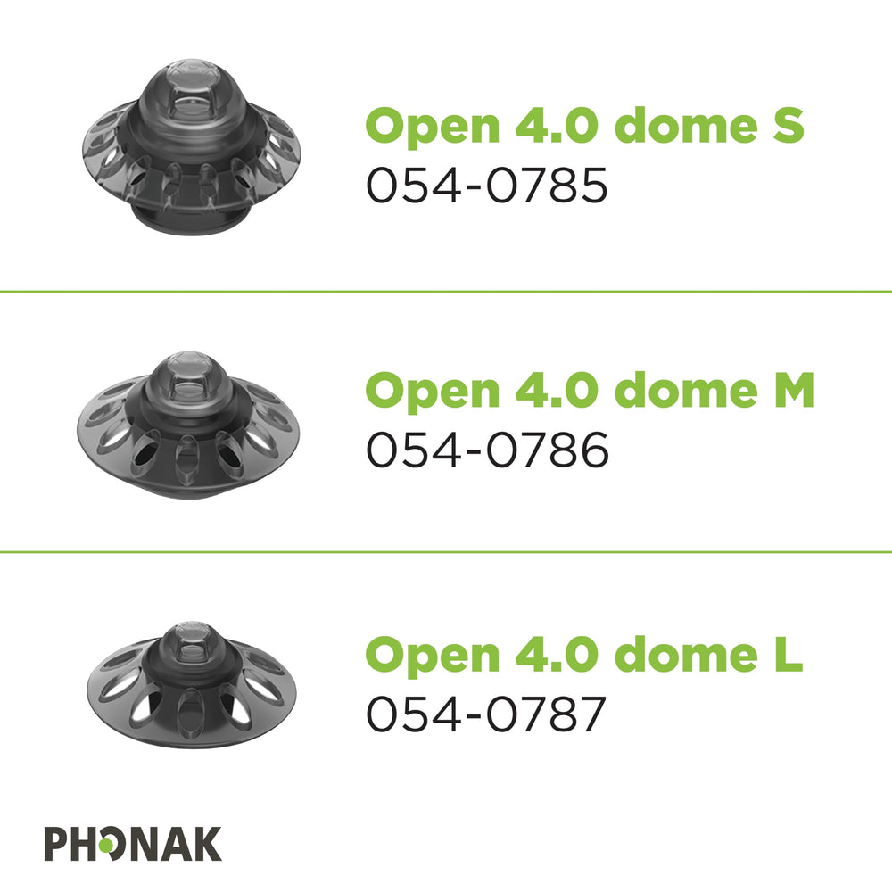 Otto Tech Phonak dome instalado en audífono mostrando uso cómodo diario