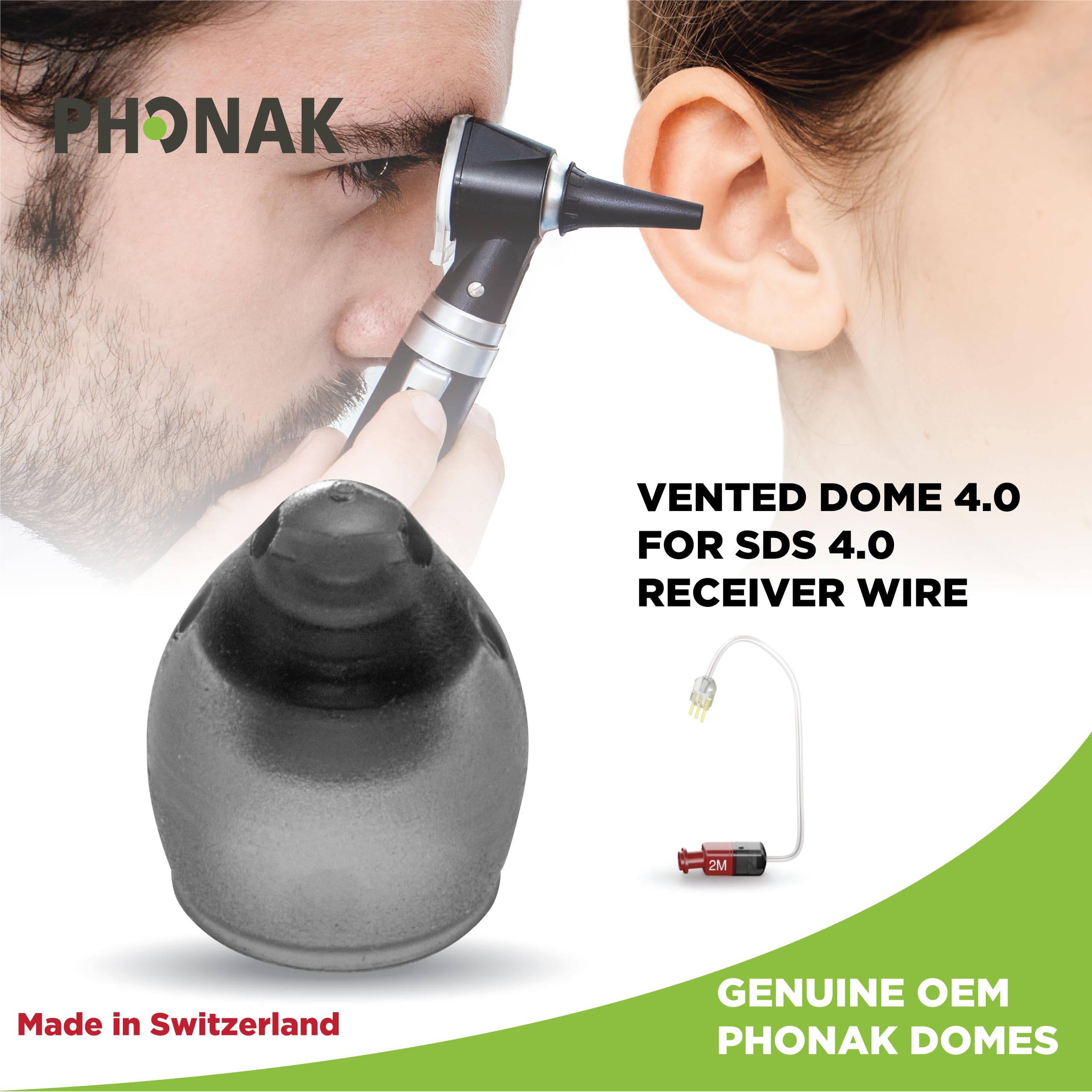 Otto Tech domo Phonak empaque de 10 unidades, repuestos OEM Sonova fiables