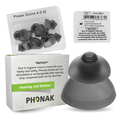 Otto Tech Phonak dome frontal paquete mostrando 10 unidades y compatibilidad
