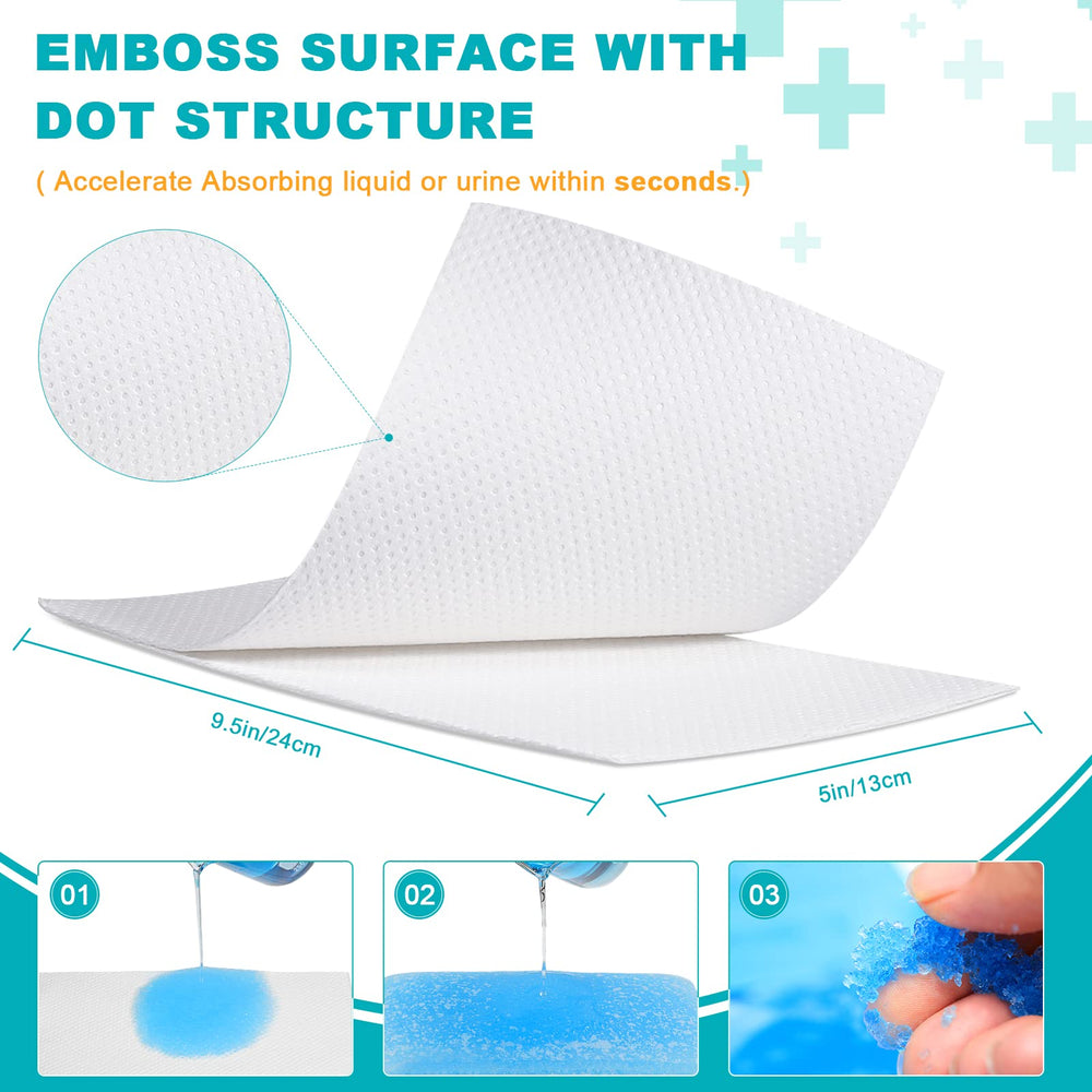 OUMEE almohadilla transformando líquido en gel para mayor limpieza