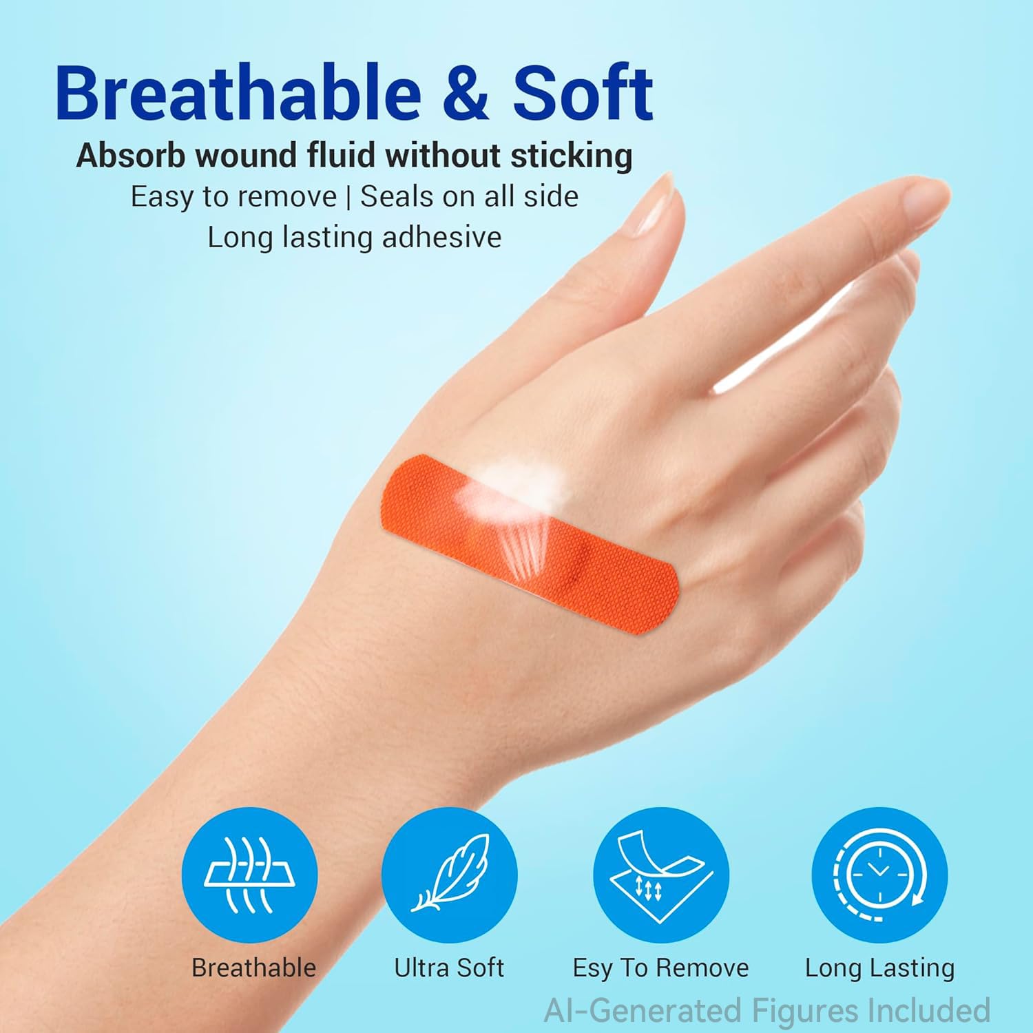 Ourmed detalle de tela flexible, confort y movimiento