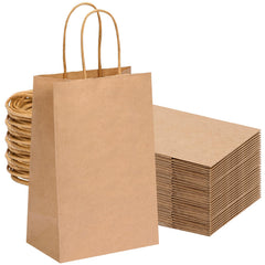 OUTUXED frente del paquete de 60 bolsas kraft muestra cantidad y diseño
