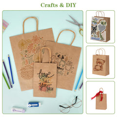 OUTUXED usuario llevando una bolsa kraft, ideal para comercio