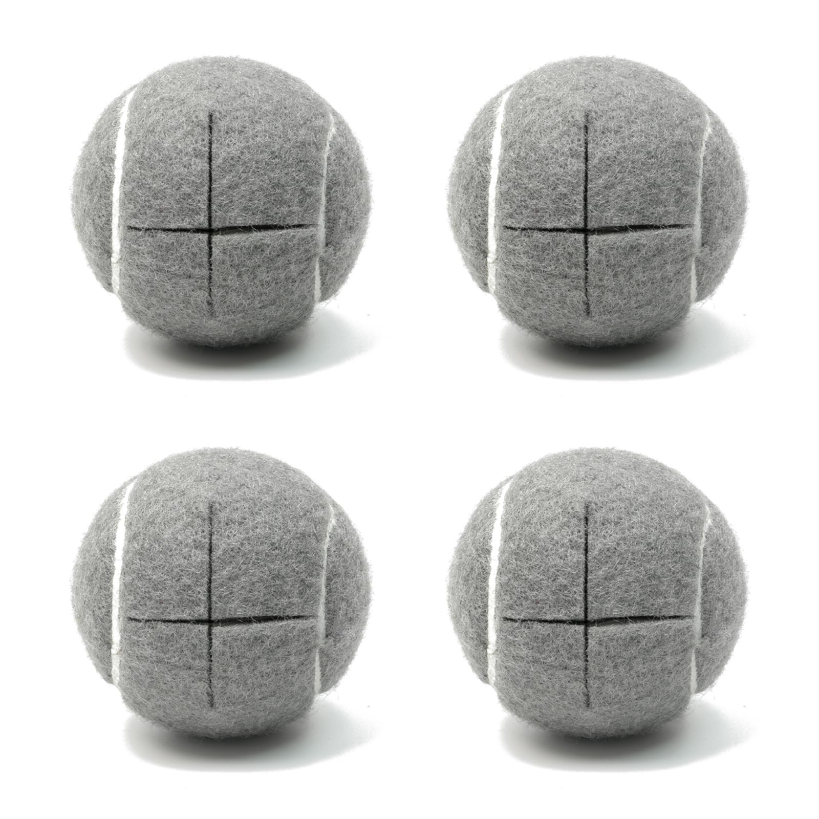 Outzen paquete frontal de 4 pelotas precortadas protege suelos fácilmente