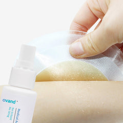ovand etiqueta con ingredientes y uso seguro para piel sensible